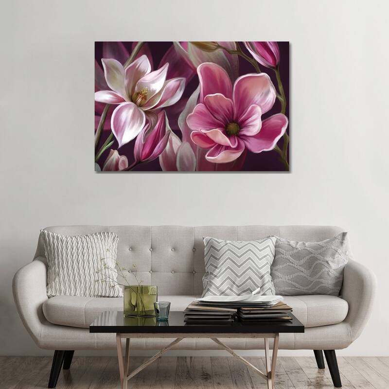 iCanvas "Pink Magnolia" by Juliana Loomer Canvas Print - 32x48x1.5