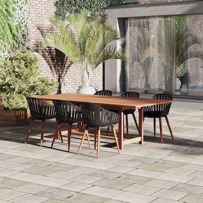 Amazonia 100% FSC Certified Wood Sant Louis Outdoor Patio Dining Set