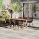 Option Black - Wood Legs - 7pc