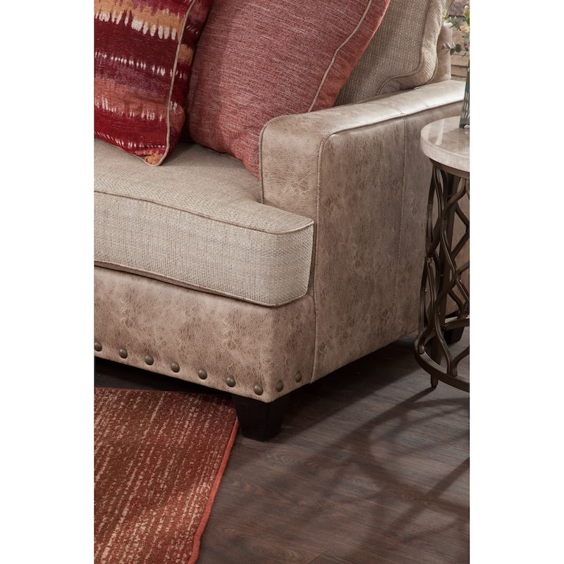 Woodhaven Furniture MesaView Three-Piece Sectional