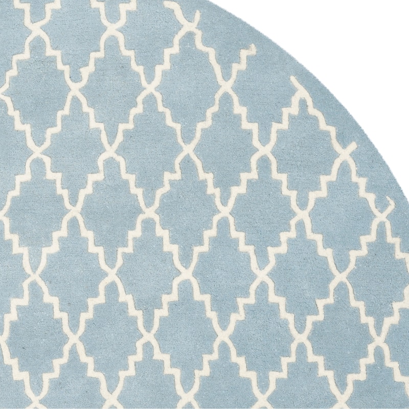 SAFAVIEH Handmade Chatham Carlota Modern Moroccan Wool Rug