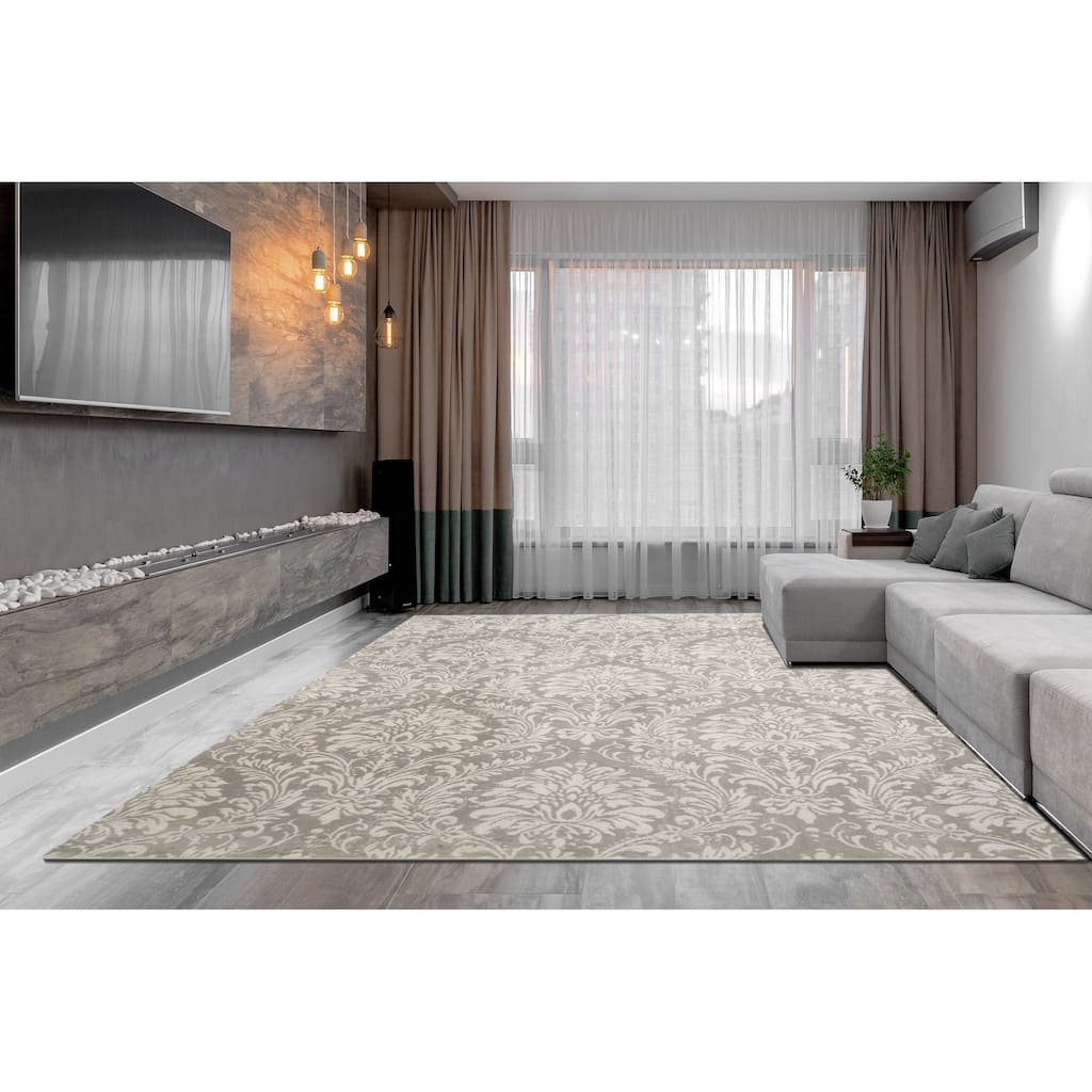 Dynamic Rugs Quartz Traditional Area Rug