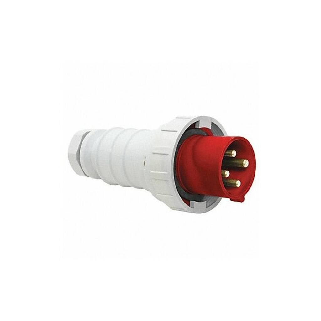 Bryant Pin and Sleeve Plug,60 A,Red,3Pl BRY460P7W - 1 Each - Standard