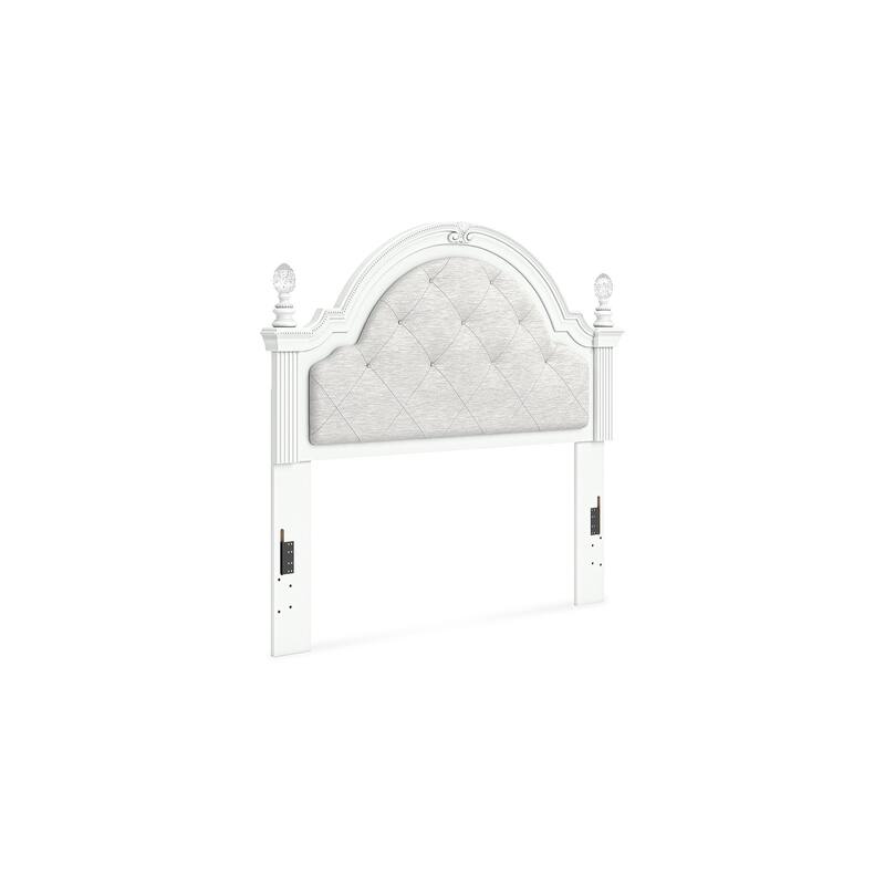 Signature Design by Ashley Trindura White Full Upholstered Panel Headboard
