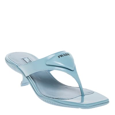 Prada Kitten Heel Sandals