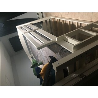 Avenue Greene Nola Twin Floor Bunk Bed