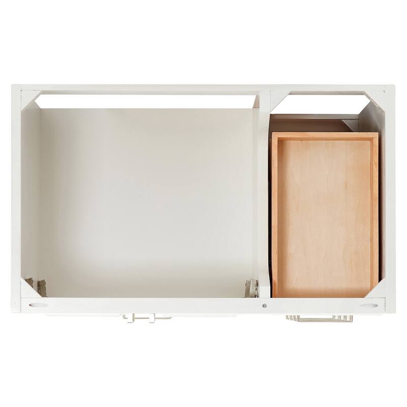 Ariel M036S-L-BC Stafford 37" Single Free Standing Vanity Cabinet Only