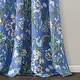 preview thumbnail 53 of 52, Lush Decor Dolores Light Filtering Floral Bird Print Curtain Pair Panels