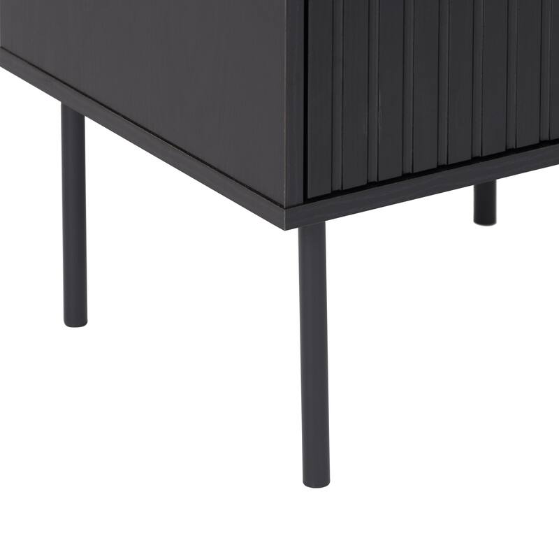 Lysander Fluted Side Table