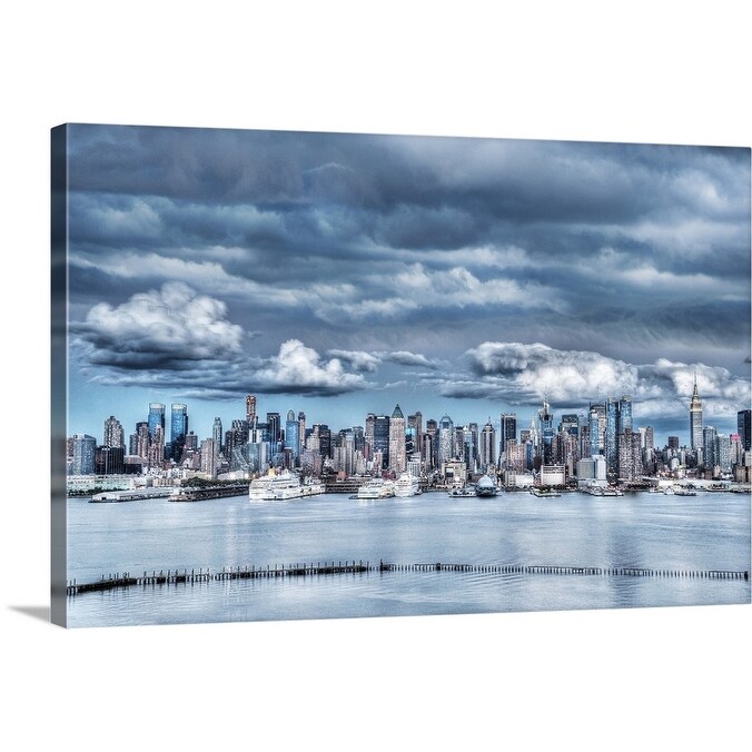 Shop New York City Skyline Canvas Wall Art Overstock 16478705