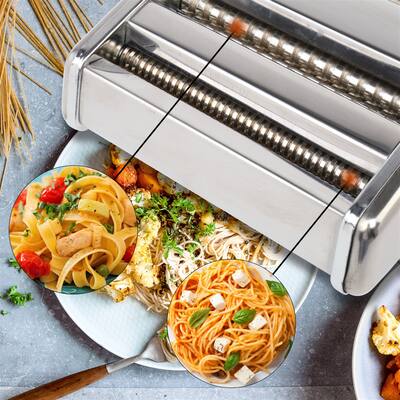 Dual-blade Multifunctional Manual Hand-cranking Noodle Making Machine