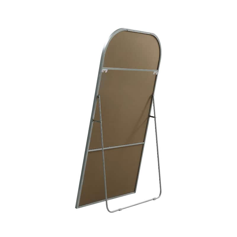 Indigo Home Metal Frame Arch Full Length Mirror 35x66 Inch