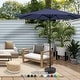 preview thumbnail 7 of 6, Holme 9-foot Patio Umbrella and Base Stand