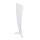 preview thumbnail 1 of 1, Fanimation Wrap Custom Indoor/Outdoor Ceiling Fan 56 inch Blades - Set of 3 - Matte White - Matte White - 56 Inches