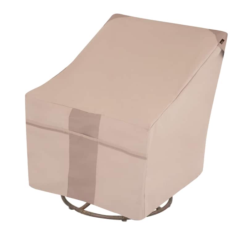 Modern Leisure® Monterey Patio Swivel Lounge Chair Cover, 2-Pack, 37.5"L x 39.25"W x 38.5"H, Beige