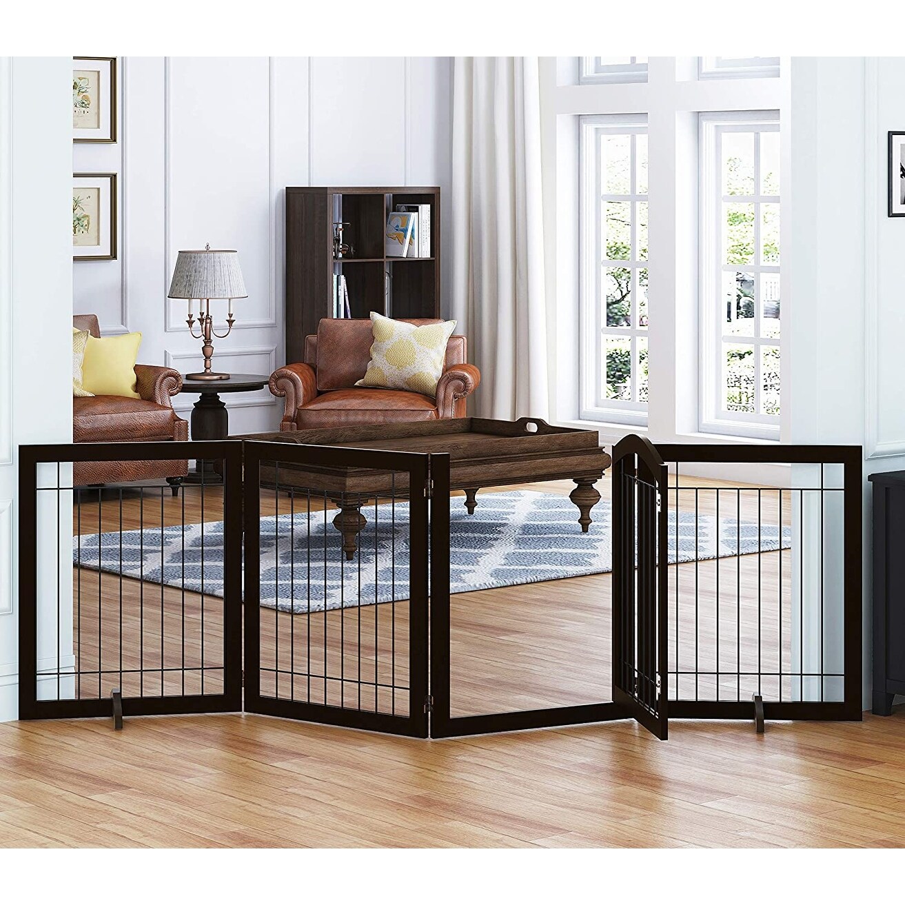 Baby Gate for Doorways and Stairs 29.5 to 32 Safety Baby Gate for Kids and Pets Extra Wide Child Gate Dog Gates Bed Bath Beyond 36987116