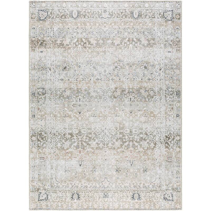 Our PNW Home x Livabliss Rainier Updated Traditional Washable Area Rug