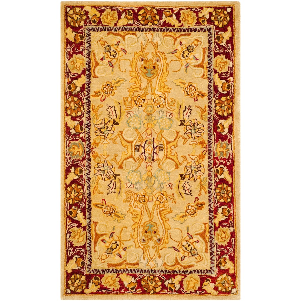 SAFAVIEH Handmade Taj Mahal Celena Traditional Oriental Wool Rug