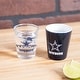 preview thumbnail 2 of 2, 4-Piece Ceramic and Glass 2 oz. Shot Glass Set, Dallas Cowboys