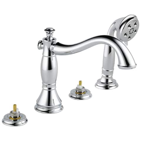 Delta Cassidy Roman Tub with Hand Shower Trim - Less Handles
