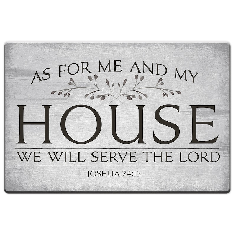 Decorative Anti-Fatigue Memory Foam Mats 30" x 20" - Me & My House - 30x20x1.03