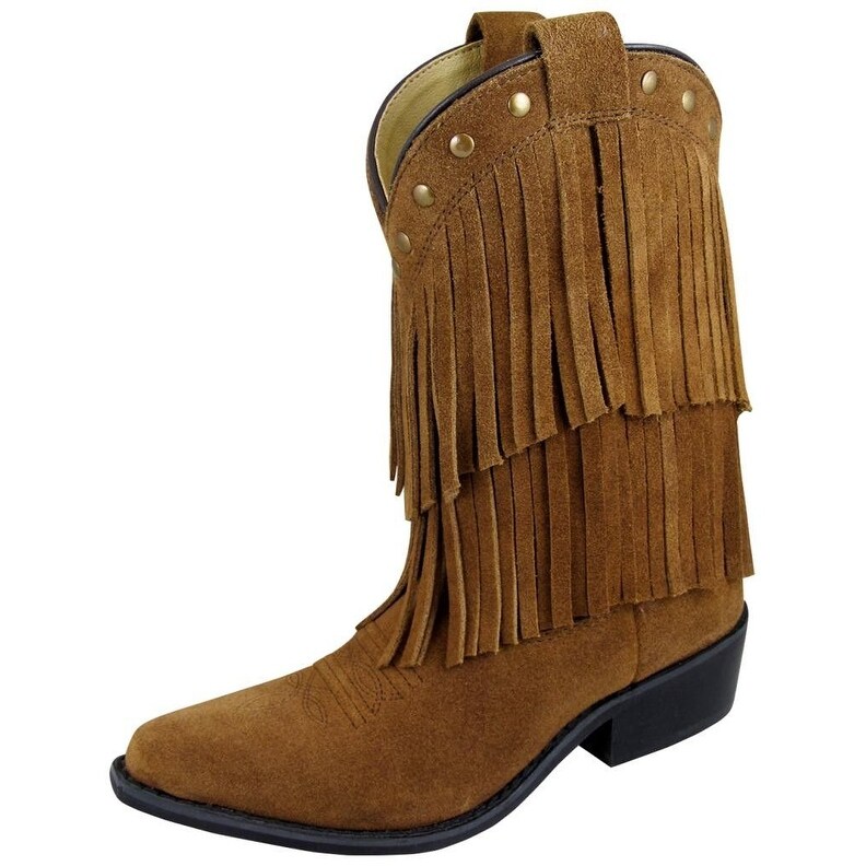 girls fringe boots