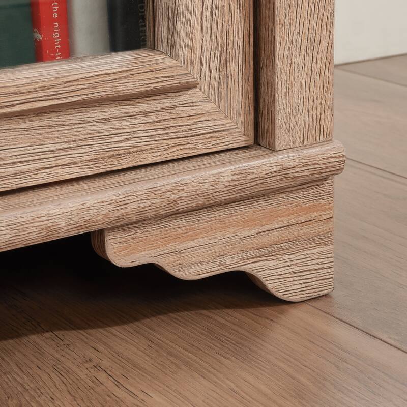 Credenza, Lateral File, File Cabinet , Office Storage Cabinet Brown finish