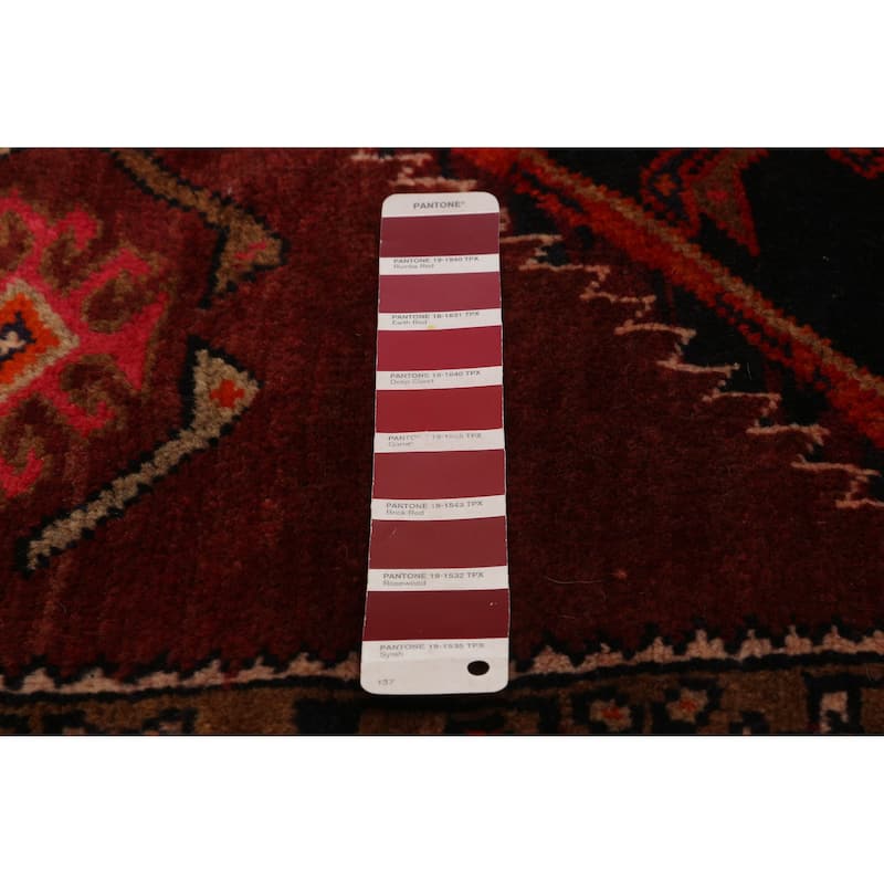 ECARPETGALLERY Hand-knotted Konya Anatolian Red Wool Rug - 3'11 x 13'3