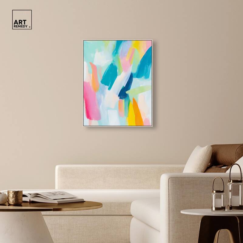 Whirlwind of Color I Canvas by Art Remedy