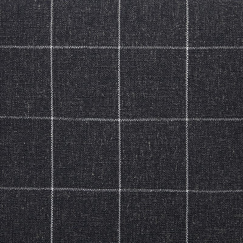 Single Sofa Chair with Winged Backrest Design