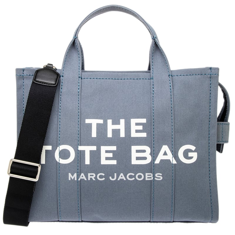 Marc Jacobs The Canvas Medium Tote Bag - Blue Shadow