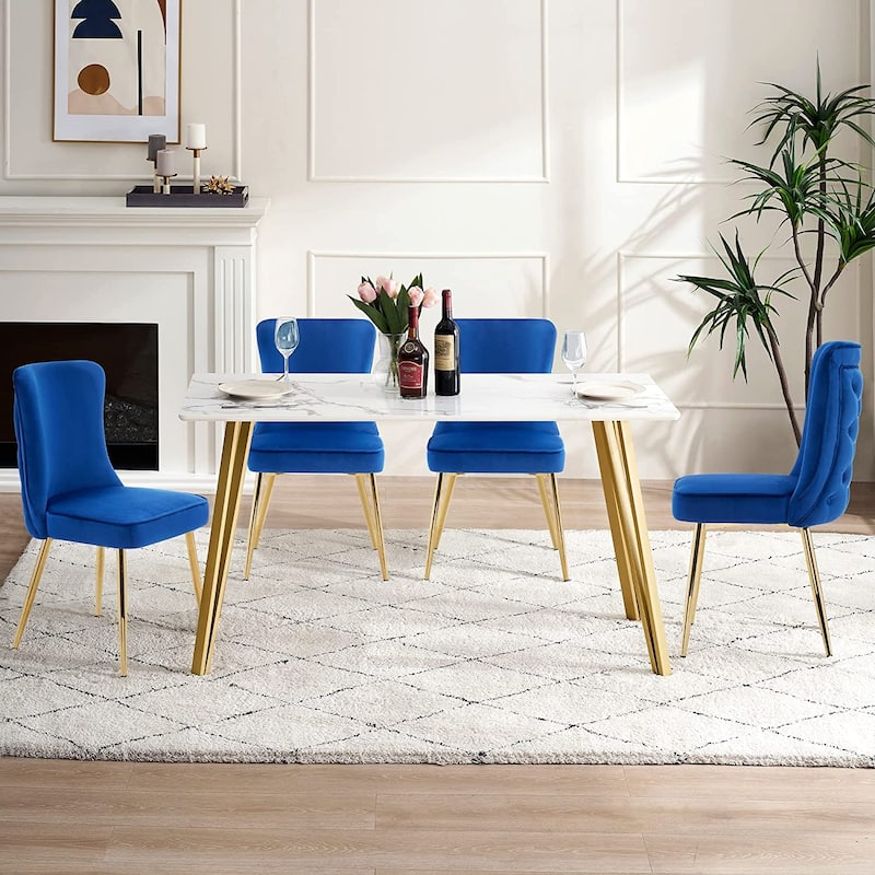 Ivinta Tufted Button Back Room Chair Set of 2