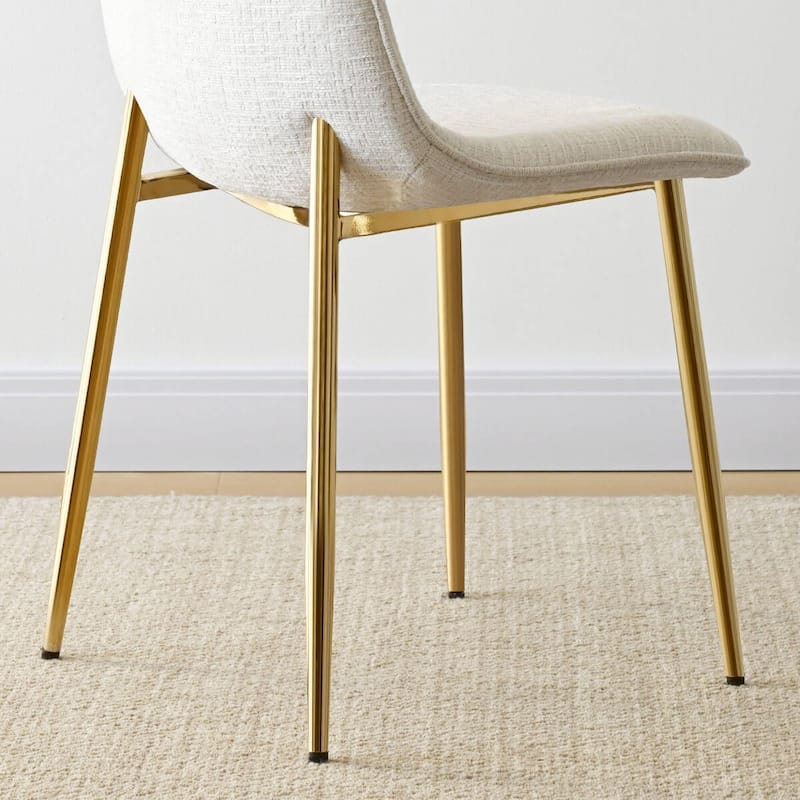 Upholstered Chenille Dining Chair(Set of 2)