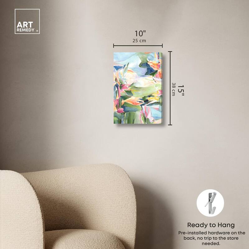 Sunkissed Garden Canvas by Art Remedy, Gallery Wrapped
