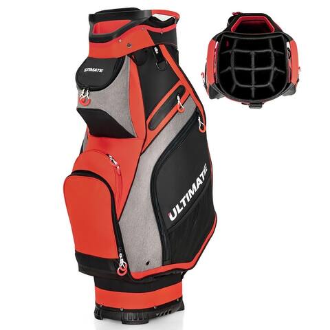 10.5'' Golf Stand Bag w/14 Way Full-Length Dividers Rain Hood 7 - See Details