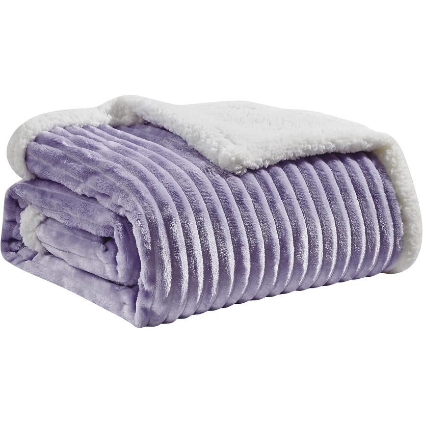 Light on sale purple blankets