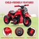 preview thumbnail 14 of 26, Kids Electric Motorcycle with Bubble Function