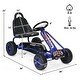preview thumbnail 2 of 8, 4 Wheel Pedal Powered Ride On with Adjustable Seat - 36''x 20''x 21''(L x W x H)