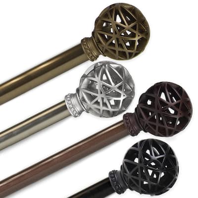 InStyleDesign Emerson Adjustable Curtain Rod 13/16 inch dia.