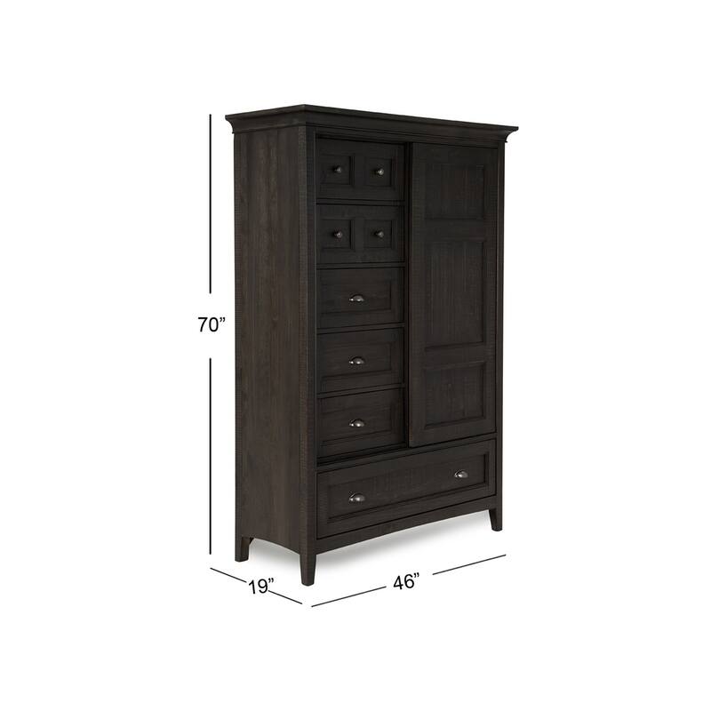 Magnussen Home Westley Falls Graphite Door Chest