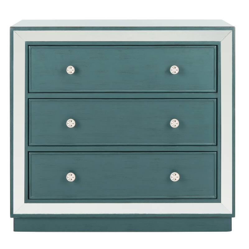 SAFAVIEH Amey Mirrored 3-Drawer Chest