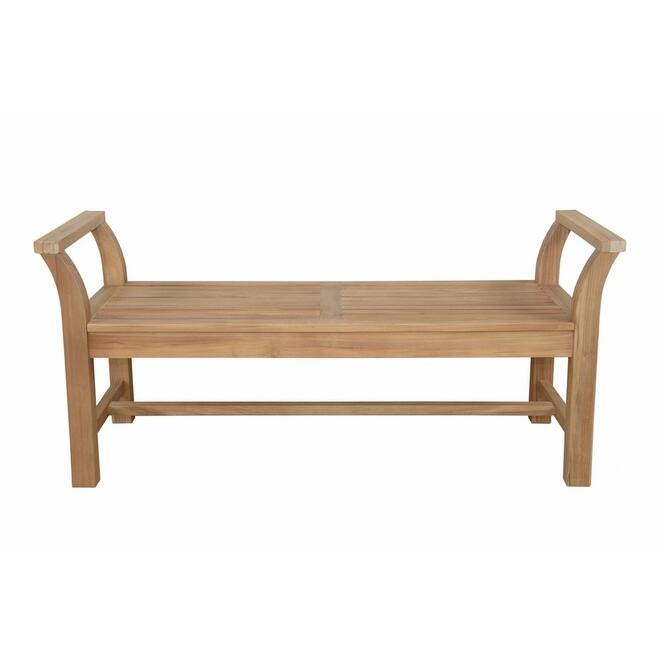 Sakura Teak Outdoor Bench - N/A
