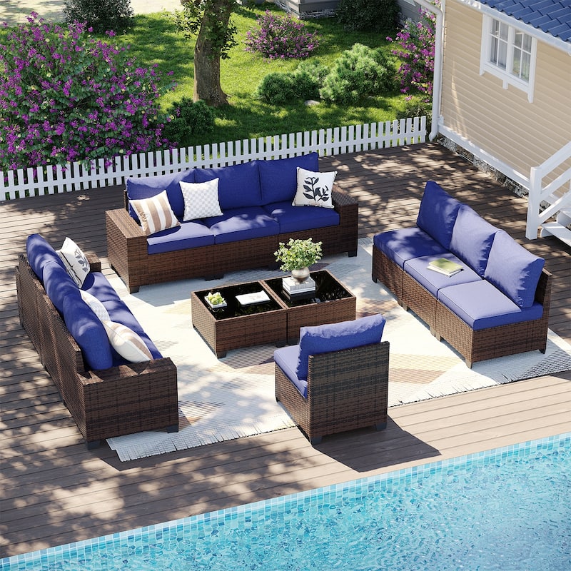 Patio Furniture Set , Outdoor Sectional Sofa Set