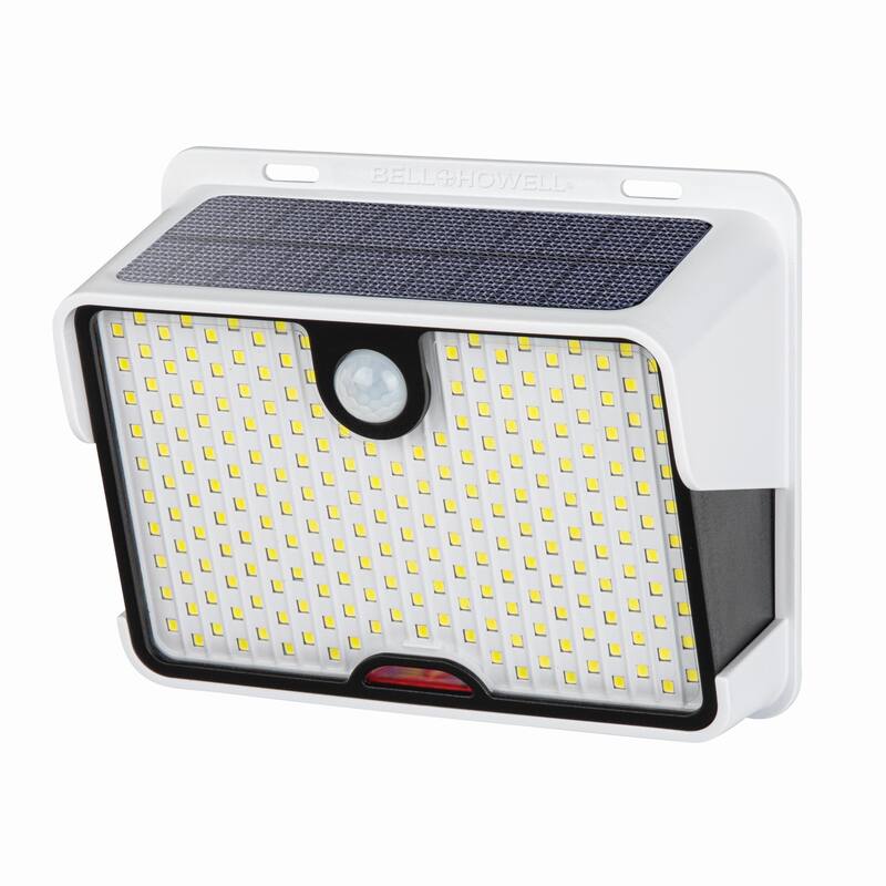 Bell + Howell Wall Light Pro Solar Powered Motion Sensor Outdoor LED Wall Light