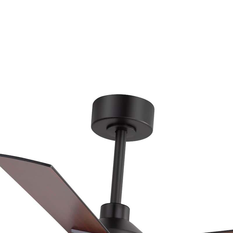52" Reversible 5-Blade Caged Ceiling Fan with Light and Remote