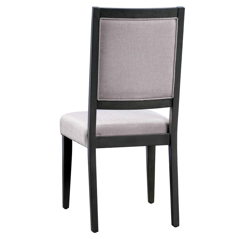 82" Rustic Extendable Dining Table Set: 7-Piece Trestle Table with 6 Upholstered Chairs & 2 Removable Leaves