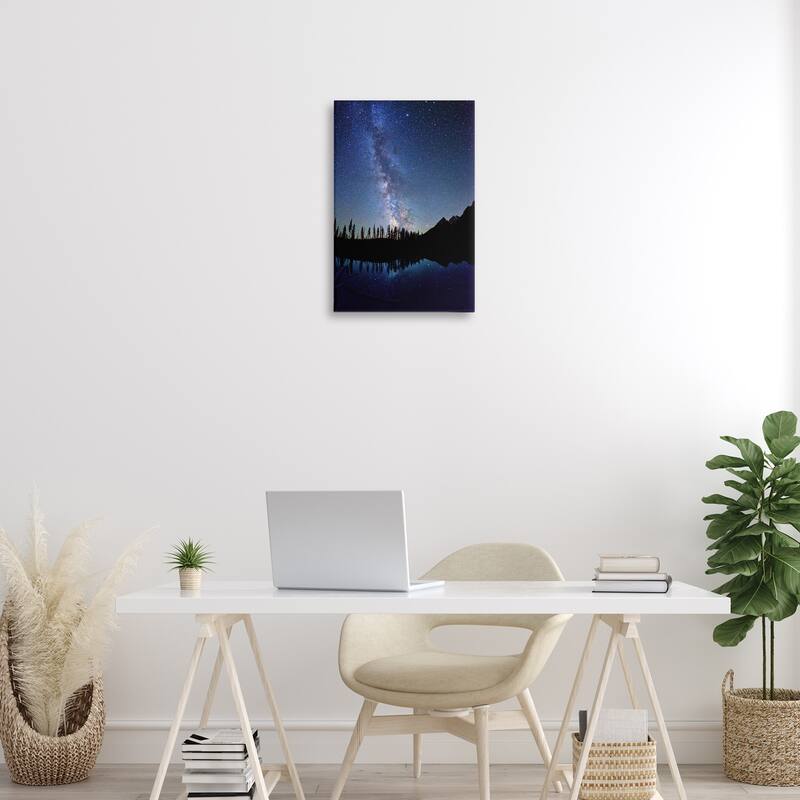 Stupell Nebula Reflection in Lake Canvas Wall Art Design By Royce Bair