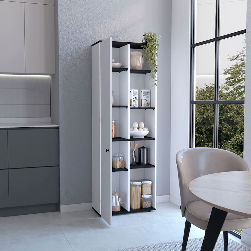 Herrin Kitchen Pantry Storage Cabinet Engineered Wood
