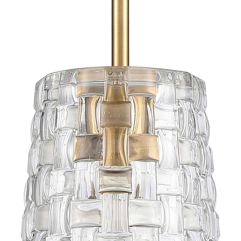 Lightweave 5.5-inch Wide 1-Light Mini Pendant - 5.5 in. Wide