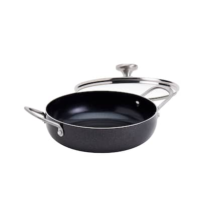 Infuse 3Qt Aluminum Caldero / Saute Pan - Black